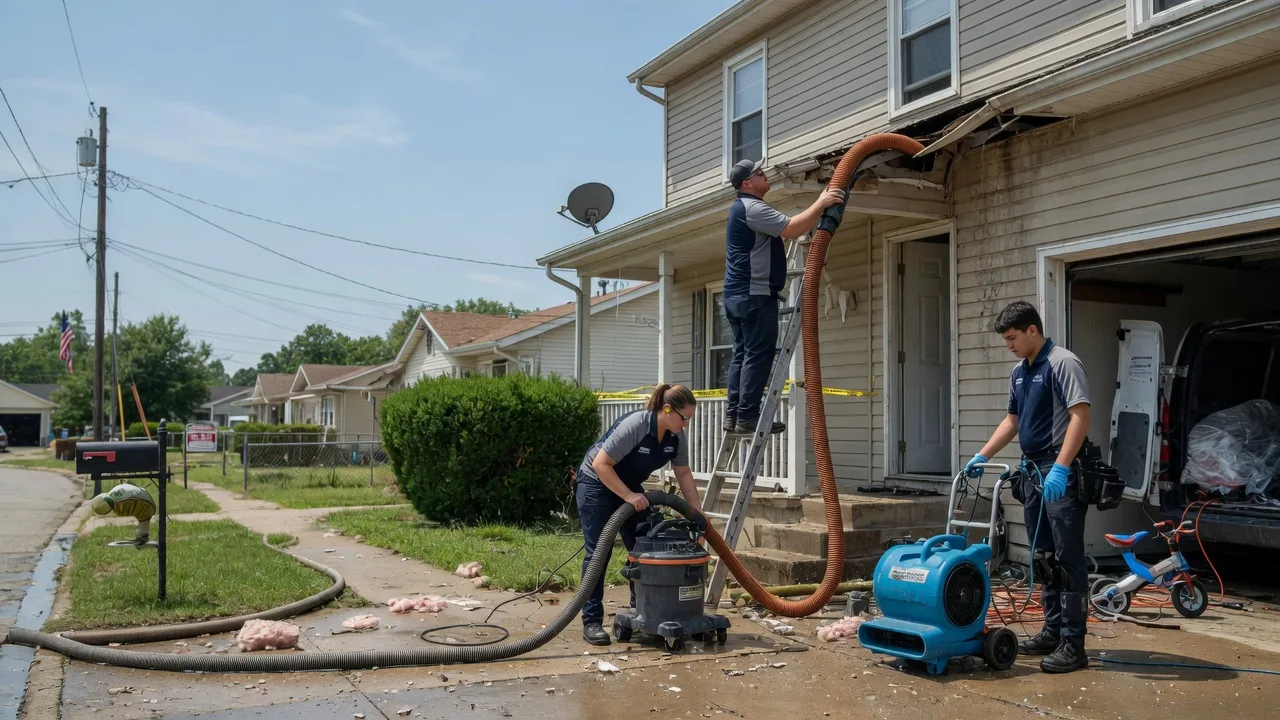 Water Damage Restoration in Fairmount, IN near me